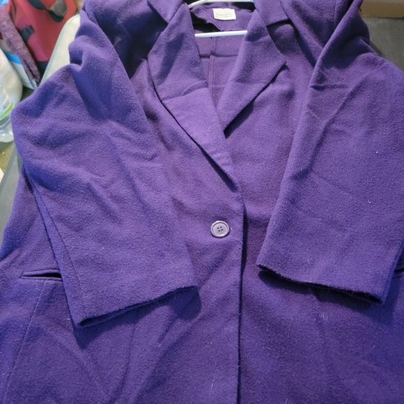 Women's Purple Coat - Picture 1 of 1